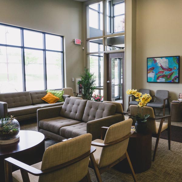 Sandvick dental office waiting room